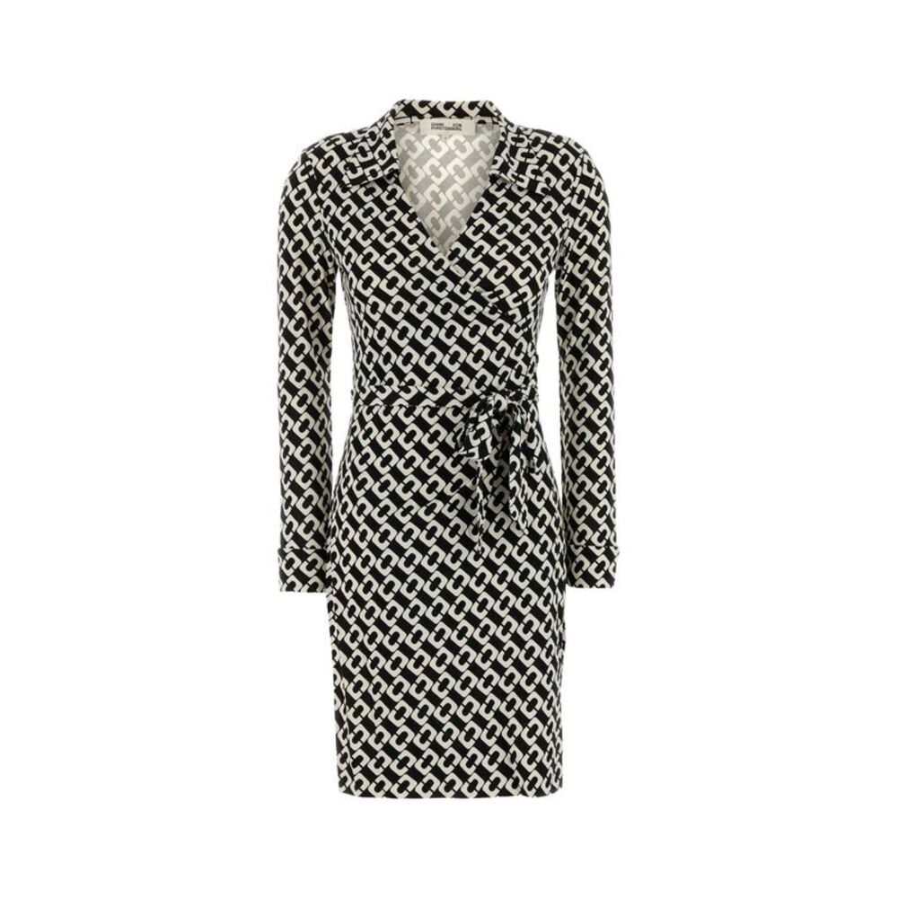 Diane Von Furstenberg Women Printed Jersey New Jeanne Dress